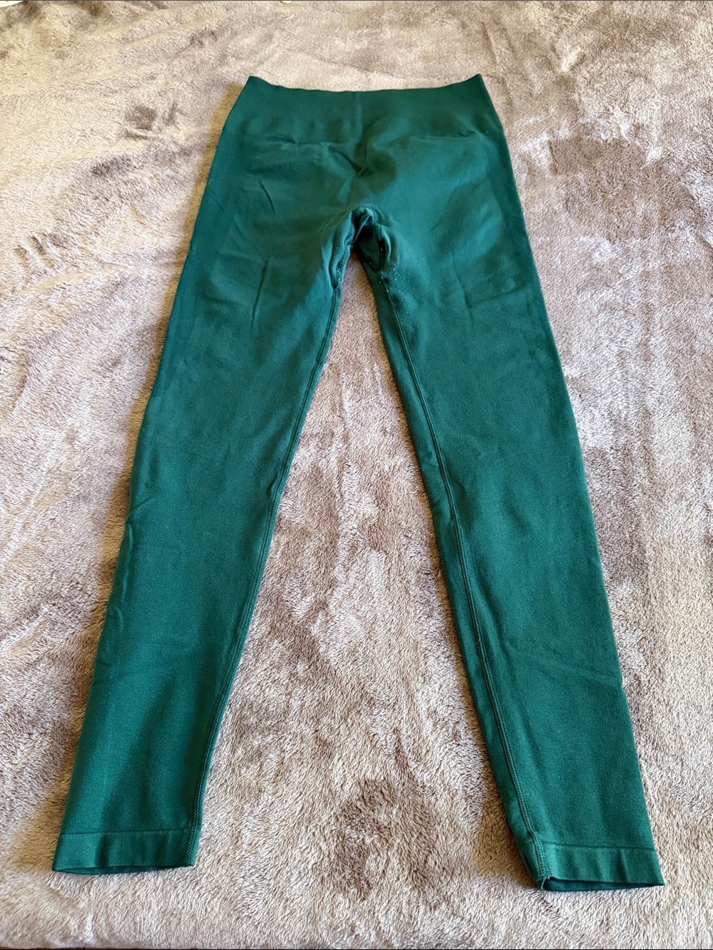 High-Rise Emerald Green Leggings